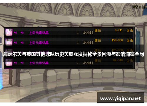 海瑟尔关与英国其他球队历史关联深度揭秘全景回溯与影响洞察全局 海瑟尔关与英国其他球队历史关联深度揭秘全景回溯与影响洞察全局